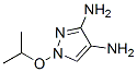 1H-pyrazole-3,4-diamine, 1-(1-methylethoxy)- Structure,927417-34-3Structure