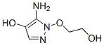 1H-pyrazol-4-ol, 5-amino-1-(2-hydroxyethoxy)- Structure,927417-40-1Structure