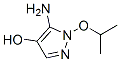 1H-pyrazol-4-ol, 5-amino-1-(1-methylethoxy)- Structure,927417-41-2Structure