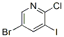 5-Bromo-2-chloro-3-iodo-pyridine Structure,928653-73-0Structure