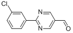 2-(3-Chlorophenyl)pyrimidine-5-carbaldehyde Structure,928713-22-8Structure