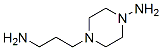 1-Piperazinepropanamine, 4-amino- Structure,928714-32-3Structure