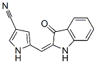 1H-pyrrole-3-carbonitrile, 5-[(1,3-dihydro-3-oxo-2h-indol-2-ylidene)methyl]- Structure,933783-00-7Structure