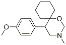 5-(4-Methoxyphenyl)-3-methyl-1-oxa-3-azaspiro[5.5]undecane Structure,93413-70-8Structure