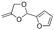 1,3-Dioxolane, 2-(2-furanyl)-4-methylene- Structure,93676-37-0Structure