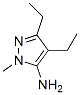 1H-pyrazol-5-amine, 3,4-diethyl-1-methyl- Structure,936940-25-9Structure