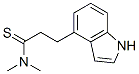 1H-indole-4-propanethioamide, n,n-dimethyl- Structure,938185-59-2Structure