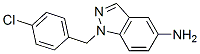 1H-Indazol-5-amine, 1-[(4-chlorophenyl)methyl]- Structure,939756-01-1Structure