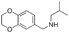 1,4-Benzodioxin-6-methanamine, 2,3-dihydro-n-(2-methylpropyl)- Structure,940364-32-9Structure