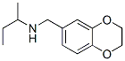 1,4-Benzodioxin-6-methanamine, 2,3-dihydro-n-(1-methylpropyl)- Structure,940364-34-1Structure