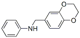 1,4-Benzodioxin-6-methanamine, 2,3-dihydro-n-phenyl- Structure,940365-60-6Structure