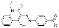 2(1H)-quinolinone, 1-ethyl-4-hydroxy-3-[2-(4-nitrophenyl)diazenyl]- Structure,942914-77-4Structure