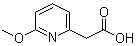 6-Methoxy-2-pyridineacetic acid Structure,944896-97-3Structure