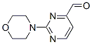 2-Morpholin-4-yl-pyrimidine-4-carbaldehyde Structure,944900-35-0Structure