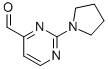 2-Pyrrolidin-1-yl-pyrimidine-4-carbaldehyde Structure,944901-16-0Structure