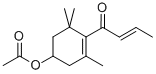 3-[(2E)-2-butenoyl]-2,4,4-trimethyl-2-cyclohexen-1-yl acetate Structure,945426-71-1Structure