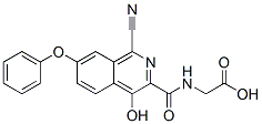 n-[(1-氰基-4-羥基-7-苯氧基-3-異喹啉)羰基]-甘氨酸結構式_945739-65-1結構式