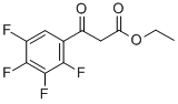 Ethyl 2,3,4,5-tetrafluorobenzoyl acetate Structure,94695-50-8Structure