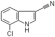 3-Cyano-7-chloroindole Structure,948015-64-3Structure