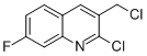 2-Chloro-3-chloromethyl-7-fluoroquinoline Structure,948291-38-1Structure