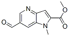 Methyl 6-formyl-1-methyl-1H-pyrrolo[3,2-b]pyridine-2-carboxylate Structure,952182-35-3Structure