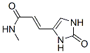 2-Propenamide, 3-(2,3-dihydro-2-oxo-1h-imidazol-4-yl)-n-methyl- Structure,952734-12-2Structure