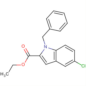 Ethyl 1-benzyl-5-chloroindole-2-carboxylate Structure,95306-84-6Structure