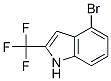 4-Bromo-2-(trifluoromethyl)indole Structure,955978-75-3Structure