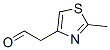 4-Thiazoleacetaldehyde, 2-methyl- Structure,956822-09-6Structure