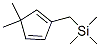 1,3-Cyclopentadiene, 5,5-dimethyl-2-[(trimethylsilyl)methyl]- Structure,958997-64-3Structure