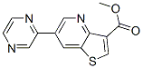 Methyl 6-(pyrazin-2-yl)thieno[3,2-b]pyridine-3-carboxylate Structure,959245-23-9Structure