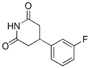 4-(3-Fluorophenyl)piperidine-2,6-dione Structure,959246-81-2Structure