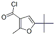 5-(Tert-Butyl)-2-methylfuran-3-carbonyl chloride Structure,96543-75-8Structure