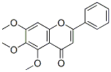 5,6,7-Trimethoxyflavone Structure,973-67-1Structure