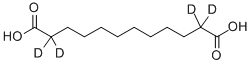 1,12-Dodecanedioic-2,2,11,11-d4 acid Structure,97543-02-7Structure