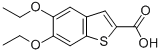 5,6-Diethoxybenzothiophene-2-carboxylic acid Structure,97852-72-7Structure