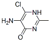 5-Amino-6-chloro-2-methyl-4(1H)-pyrimidinone Structure,98025-13-9Structure