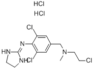 Chloroethylclonidine dihydrochloride Structure,98086-36-3Structure