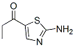 1-Propanone, 1-(2-amino-5-thiazolyl)- Structure,98134-79-3Structure