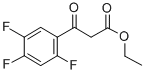 Ethyl 2,4,5-trifluorobenzoylacetate Structure,98349-24-7Structure