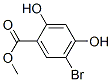 5-Bromo-2,4-dihydroxybenzoic acid methyl ester Structure,98437-43-5Structure