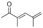 3,5-Hexadien-2-one, 3,5-dimethyl-(9ci) Structure,99214-84-3Structure