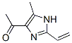 4-Acetyl-5-methyl-2-vinylimidazole Structure,99378-21-9Structure