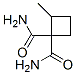 1,1-Cyclobutanedicarboxamide, 2-methyl- Structure,99669-68-8Structure