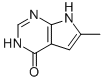 4H-pyrrolo[2,3-d]pyrimidin-4-one, 1,7-dihydro-6-methyl-(9ci) Structure,99898-85-8Structure