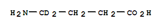 4-Aminobutyric-4,4-d2 acid Structure,107022-06-0Structure