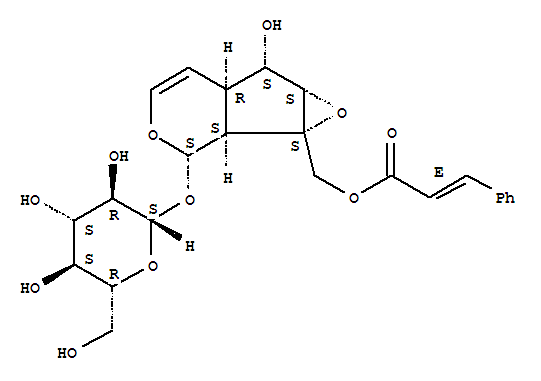 球花苦苷結(jié)構(gòu)式_1399-49-1結(jié)構(gòu)式