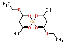 Bis(1-ethoxy-1,3-dioxo-2-butanyl)copper Structure,14284-06-1Structure