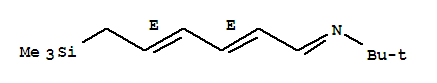 6-Trimethylsilyl-n-tert-butyl-2,4-hexadienaldimine Structure,171814-36-1Structure