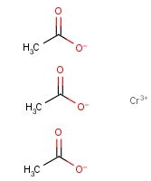 Chromium acetate Structure,17593-70-3Structure